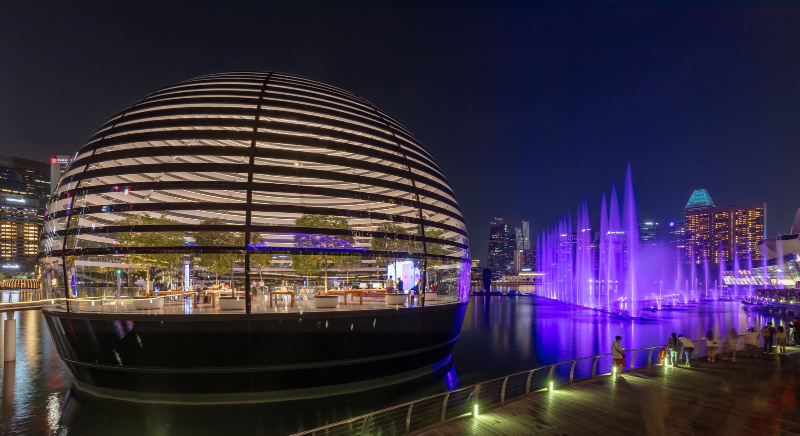 Apple Marina Bay Sands, Marina Bay, Singapur, 2023-08-16, DD 105-107 HDR