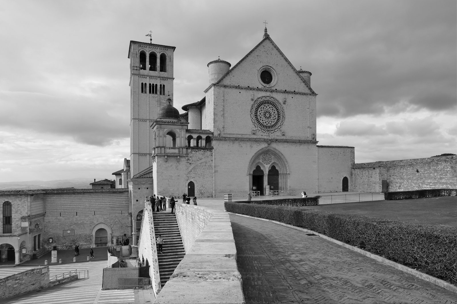 Basilica van San Francesco in Assisi, Umbrië